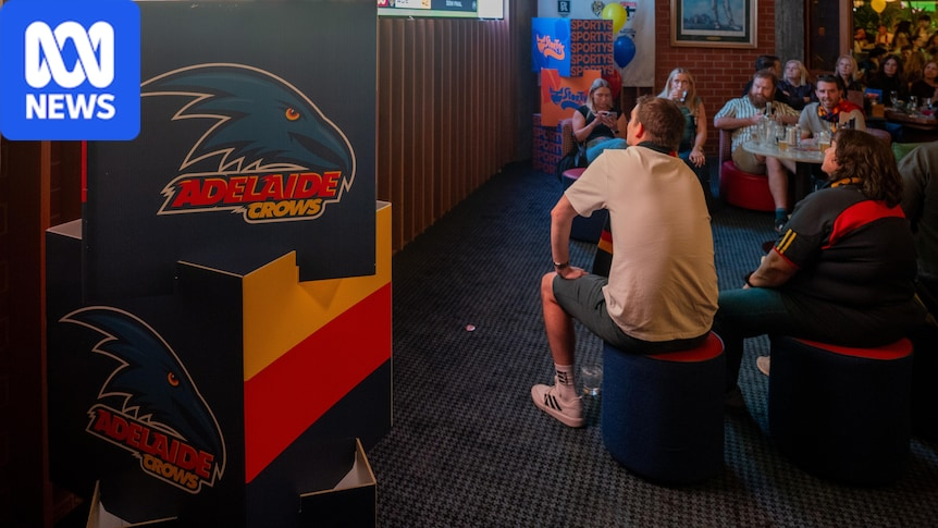 'You've got to be loyal, good times and bad': Crows fans commiserate finals loss