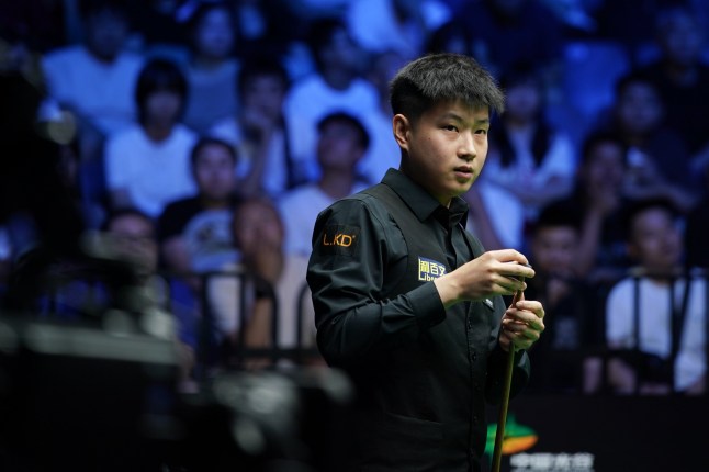 Zhao Xintong names the players he’s ‘studying’ in search for snooker perfection
