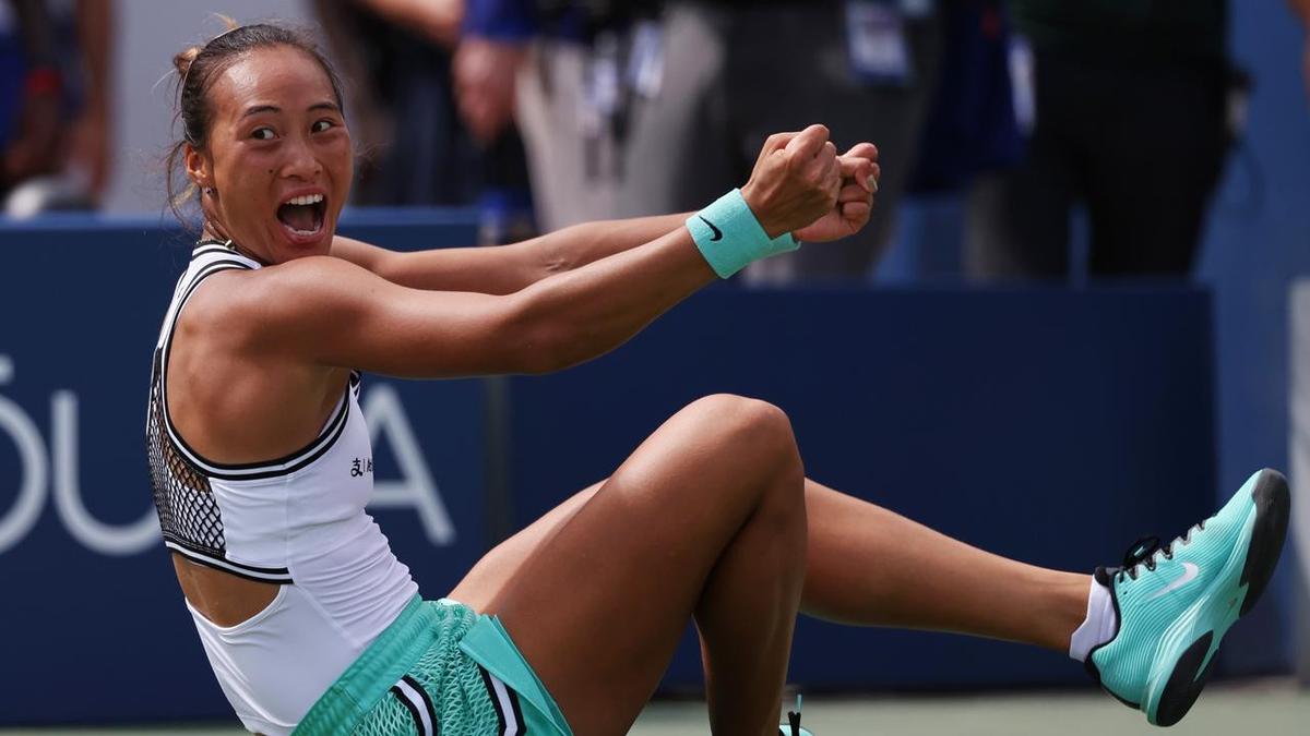Zheng stuns Keys with spectacular US Open comeback
