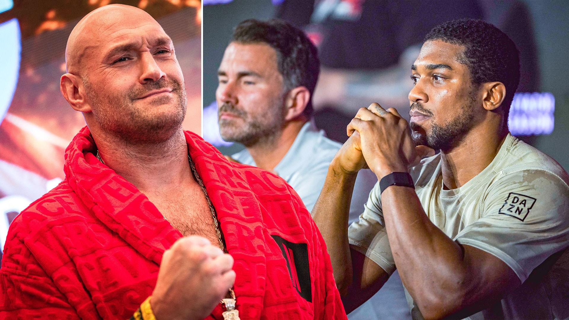 ‘AJ never wanted the fight’ – Tyson Fury slams ‘coward’ Anthony Joshua & Eddie Hearn’s ‘ego’ with fight chances ’50/50′