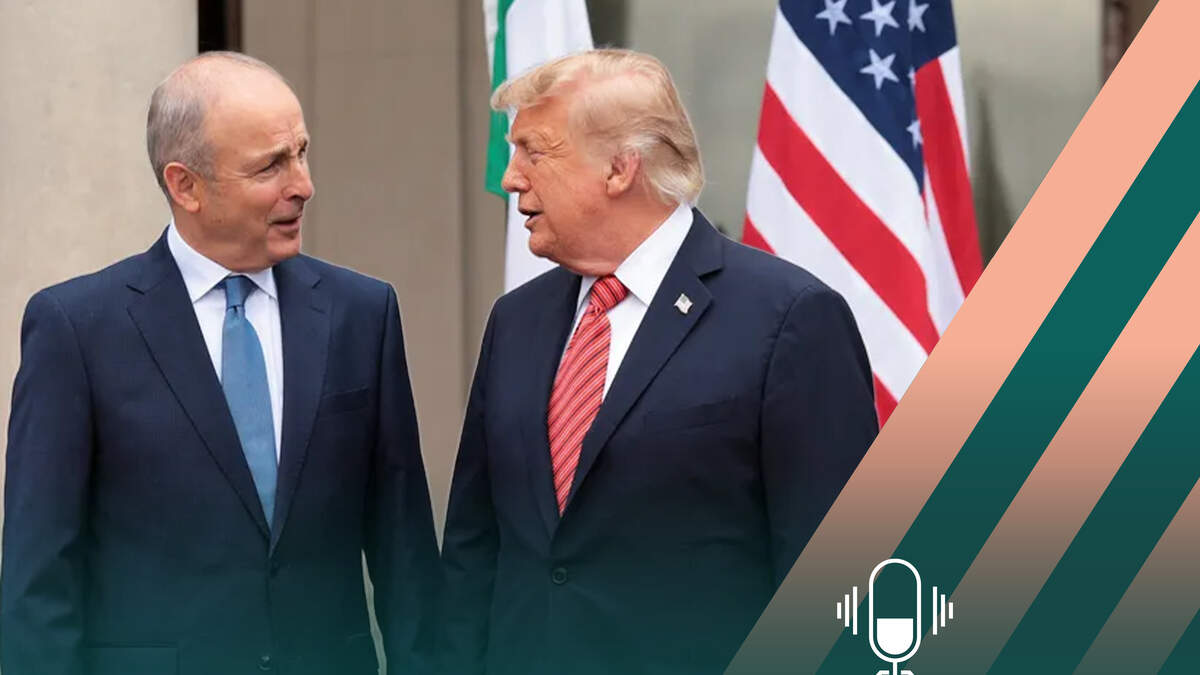 ‘Audible gasps’ as Trump backs a united Ireland, blindsiding Taoiseach
