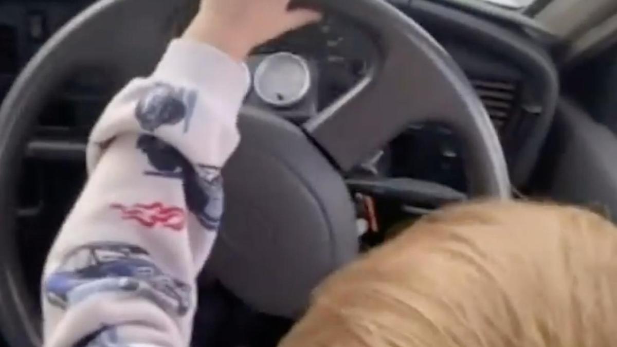 ‘Deeply concerning’: Man charged after wild video allegedly shows 3yo driving down Perth street