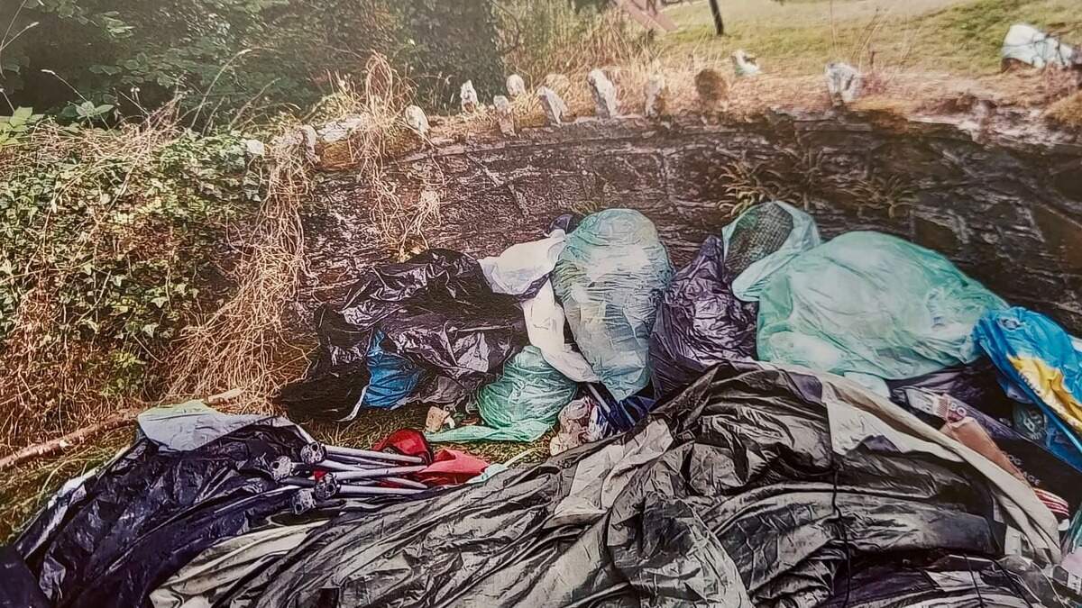 ‘Disgusting’ dumping of barbecues and chairs at popular Laois tourist attraction