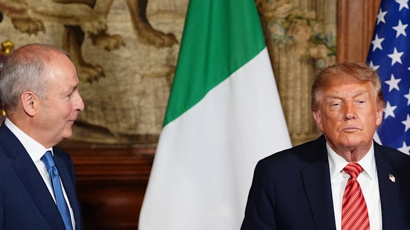 ‘Feather in everybody’s cap’: Trump says he’d love to see a ‘unified’ Ireland