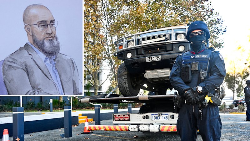 ‘Hollywood star’ in a Hummer accused of masterminding $50m drug run from Victoria to WA