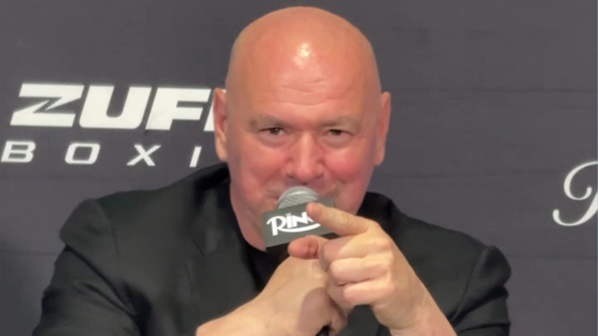 ‘I know what you want’ – Dana White launches X-rated blast then walks out of press conference over AJ vs Fury question