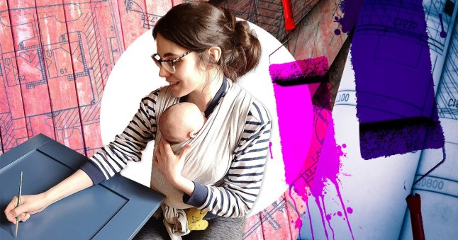‘I renovated my house on maternity leave while my baby was napping’