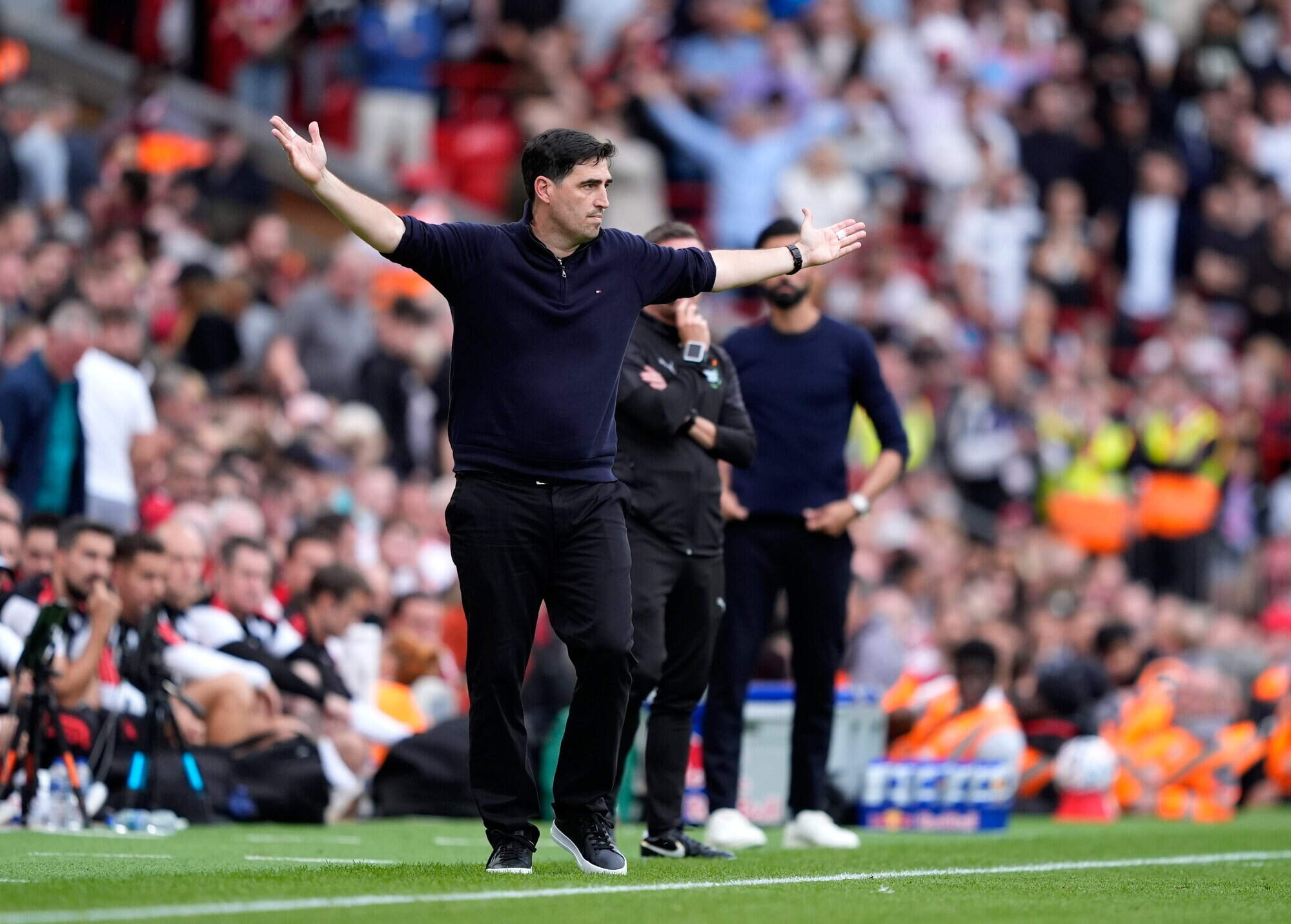 ‘I think what was lacking was quite clear’ - Andoni Iraola suggests his Liverpool players were jaded in Fulham draw