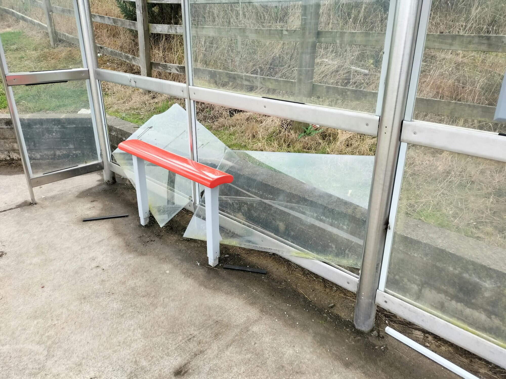 ‘It's completely mindless behaviour’ — Wexford bus shelter smashed yet again