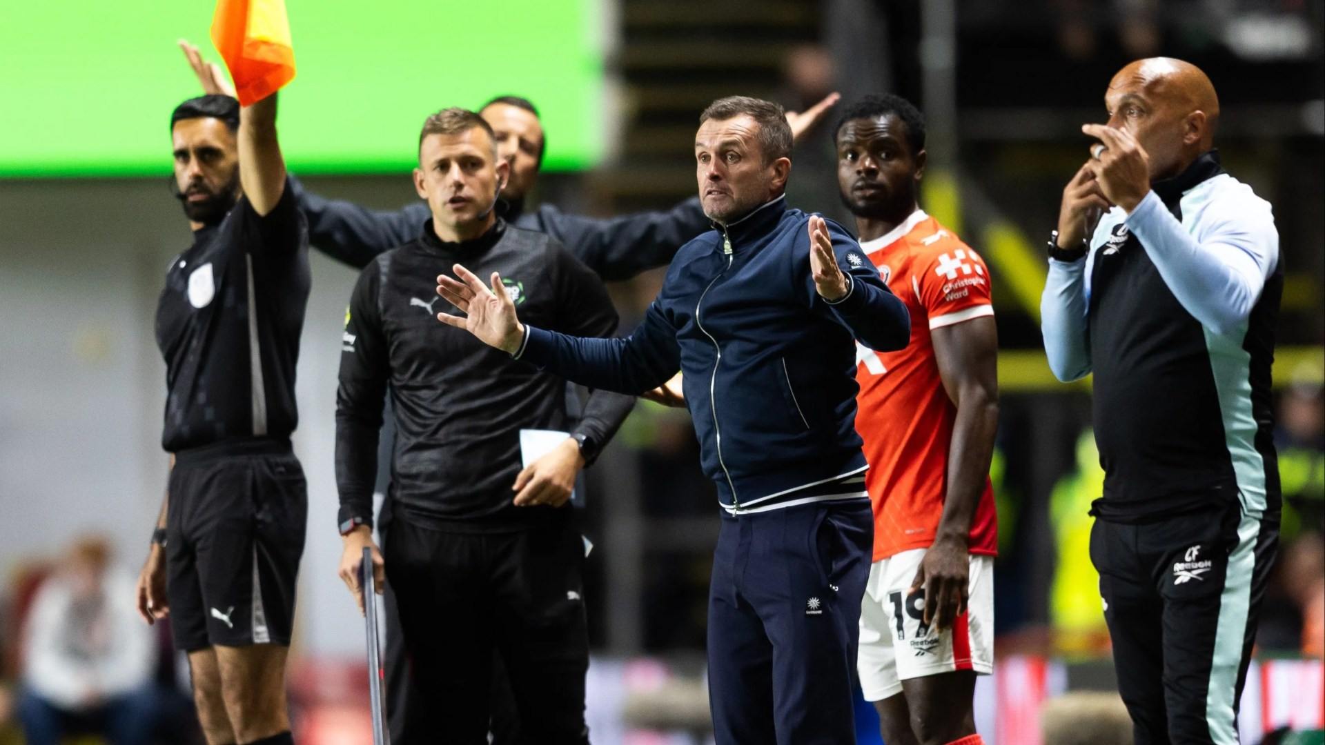 ‘Looked at me as if I’ve volleyed his cat’ – Raging Charlton boss Nathan Jones fumes at official over disallowed goal