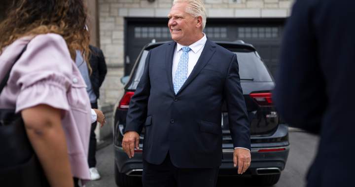 ‘Thank God we don’t have the media’: Ford praises closed-door announcement