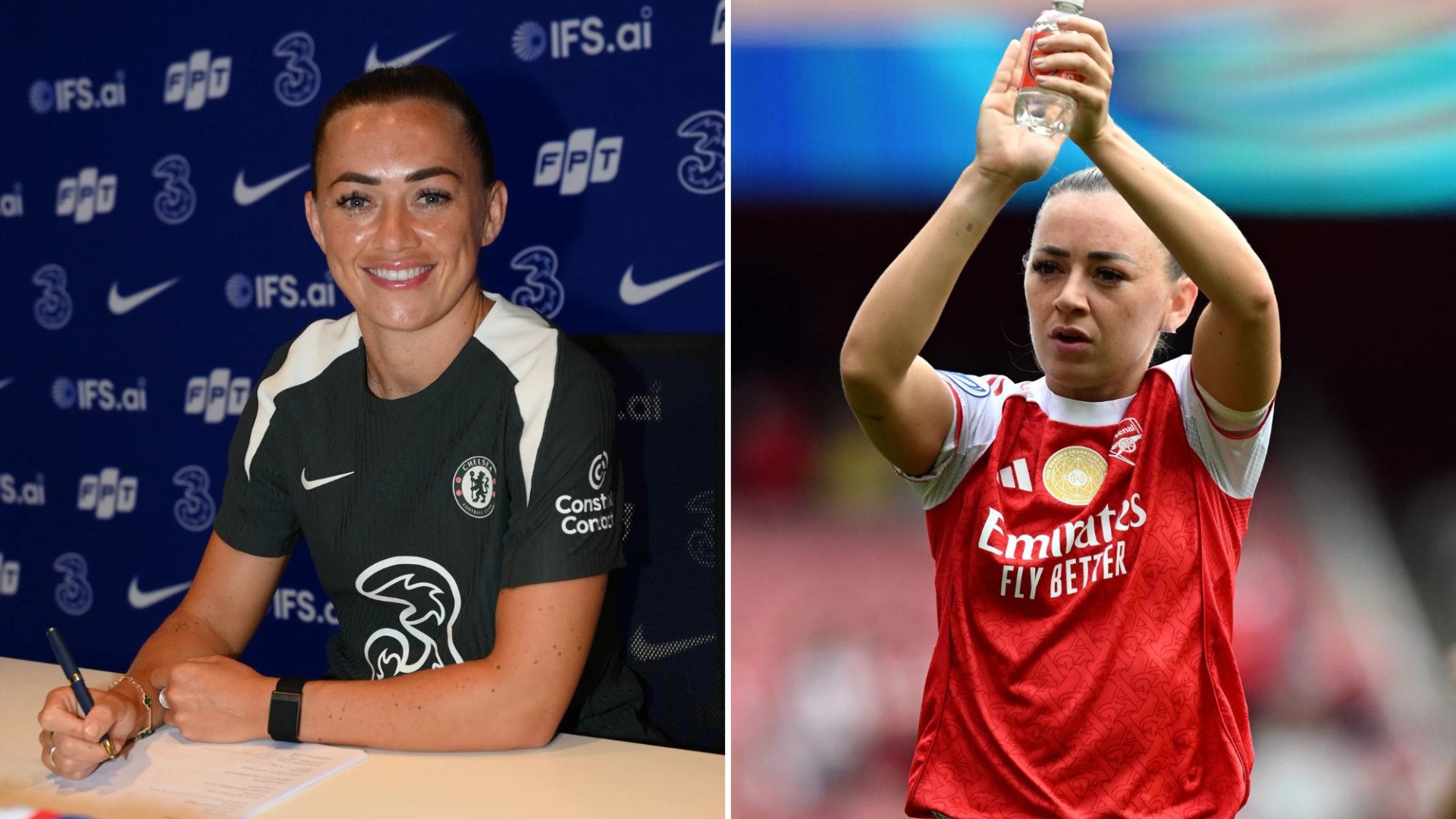 ‘There’s no selling Chelsea’ – Katie McCabe reveals why she left Arsenal to join rivals after 11 years in north London