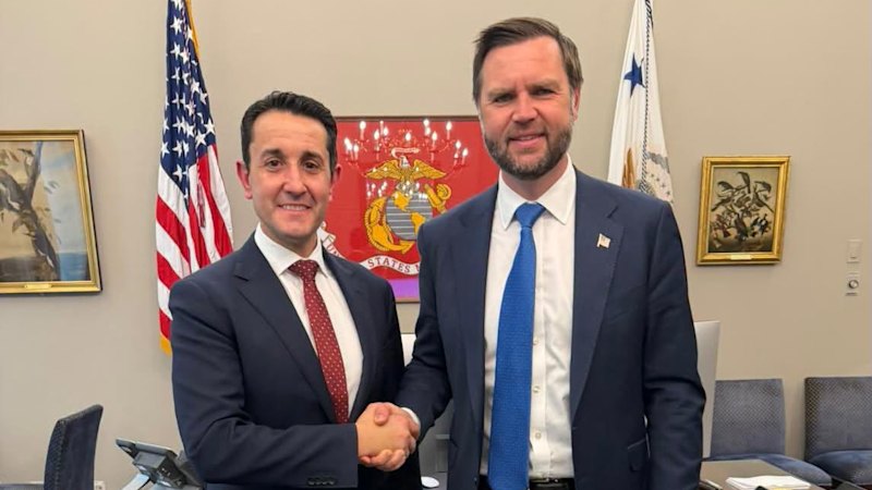 ‘This is our time’: Crisafulli pitches Qld minerals to JD Vance during US trade trip