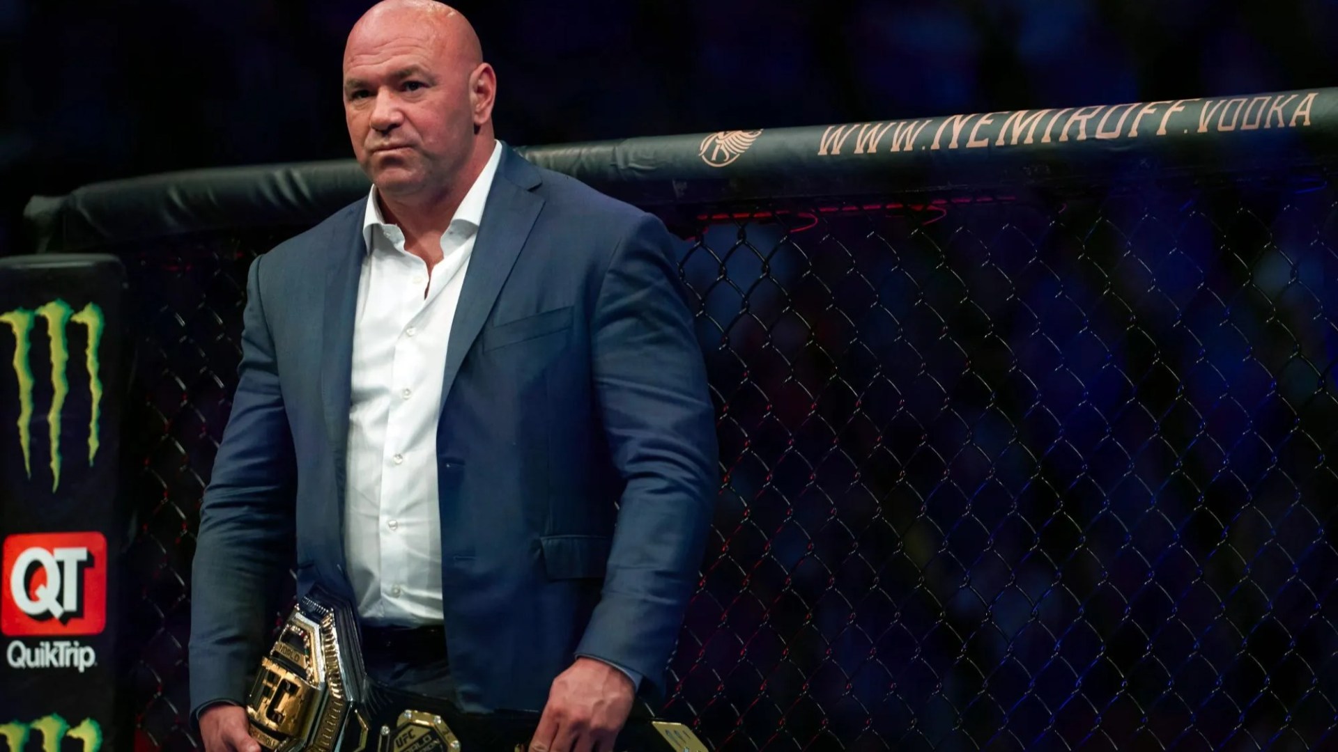 ‘Why not?’ – Dana White open to introducing stunning new UFC belt after desperate pleas from MMA fans