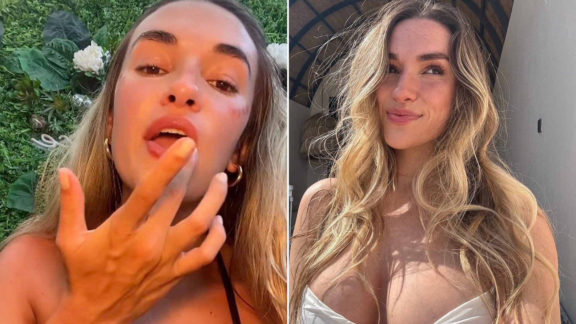 ‘World’s sexiest volleyball star’ Kayla Simmons dazzles fans as she stuns in busty bikini video